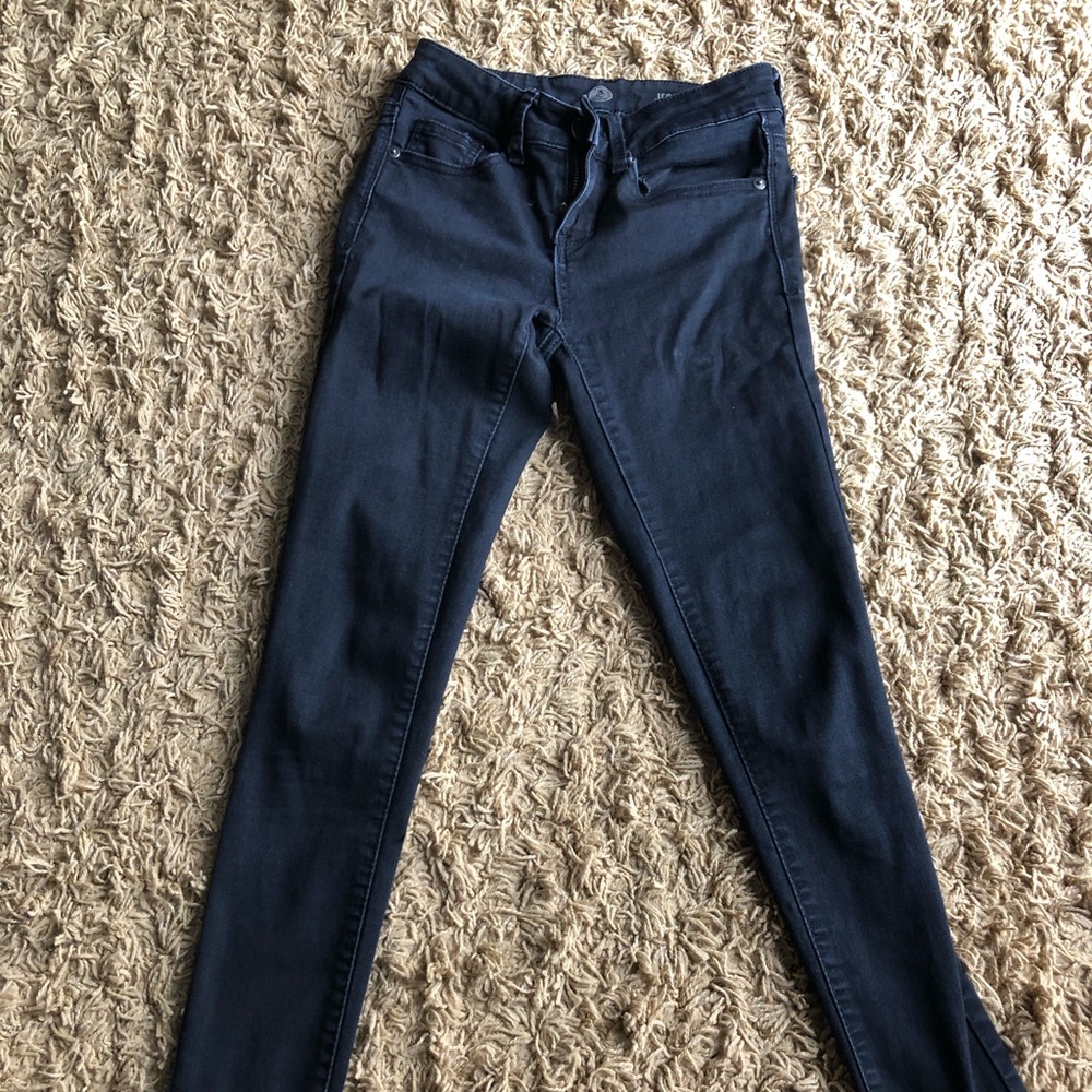 Black jeggings